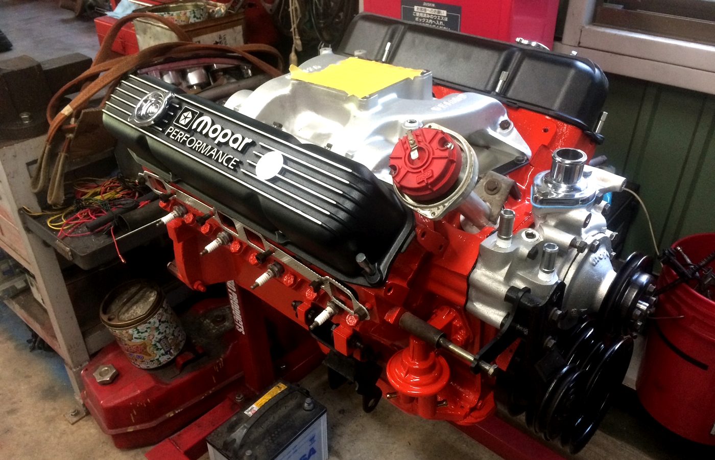 Mopar big block engine build